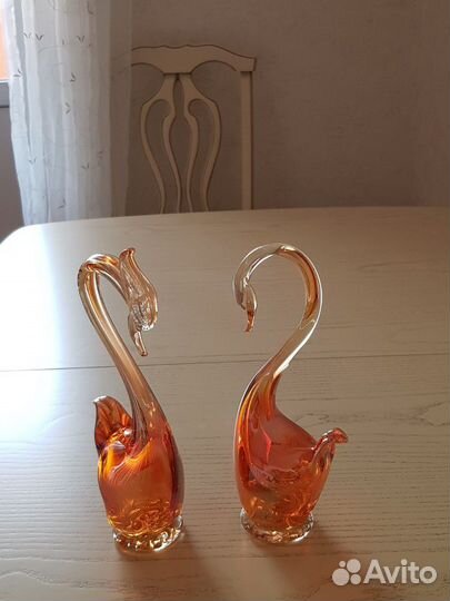 Лебеди хрустальные