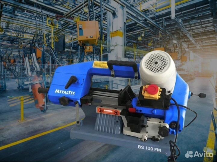 MetalTec BS 100 FM ручной ленточнопильный станок