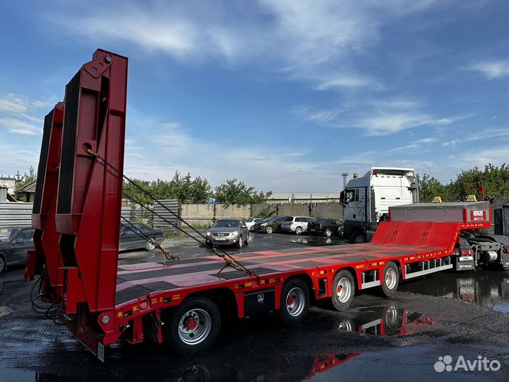 Полуприцеп трал (тяжеловоз) Berger 9854, 2023