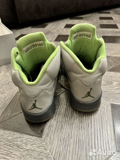 Nike air Jordan 5 green bean