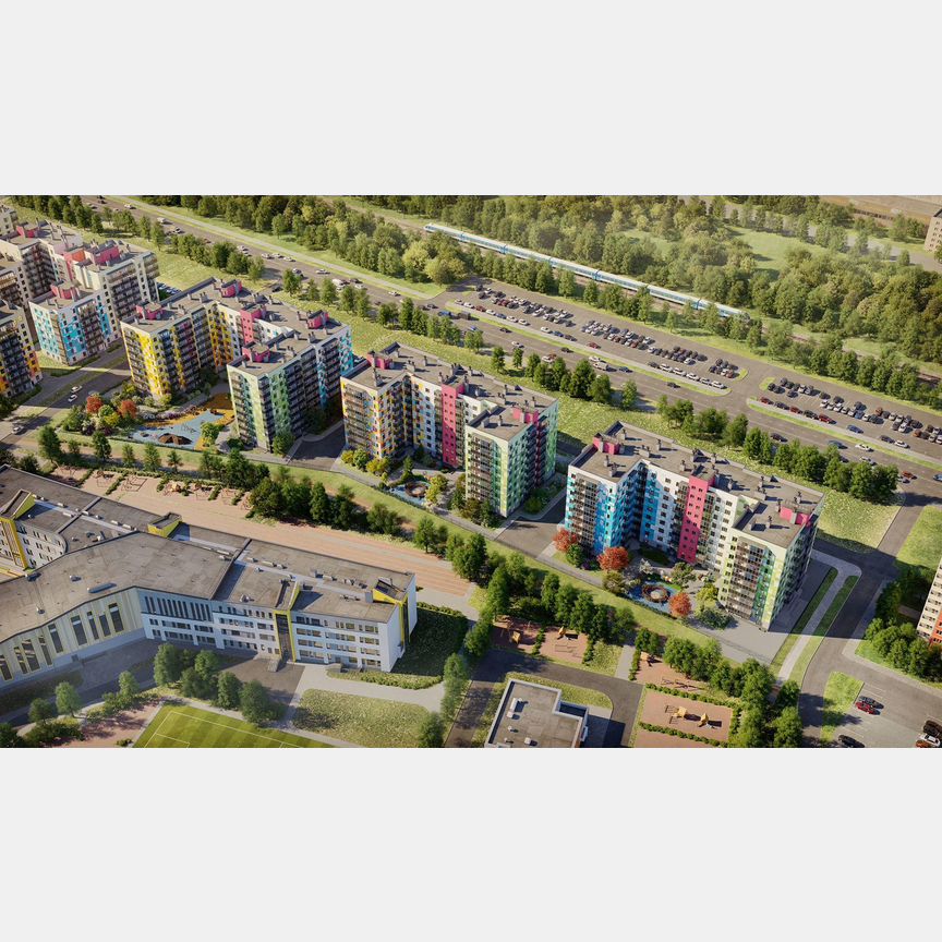 2-к. квартира, 68,6 м², 3/9 эт.
