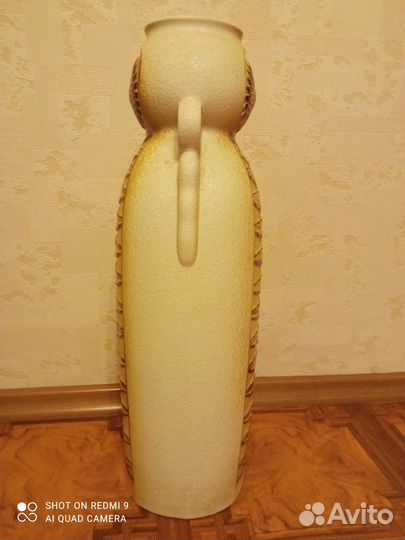 Ваза напольная керамическая