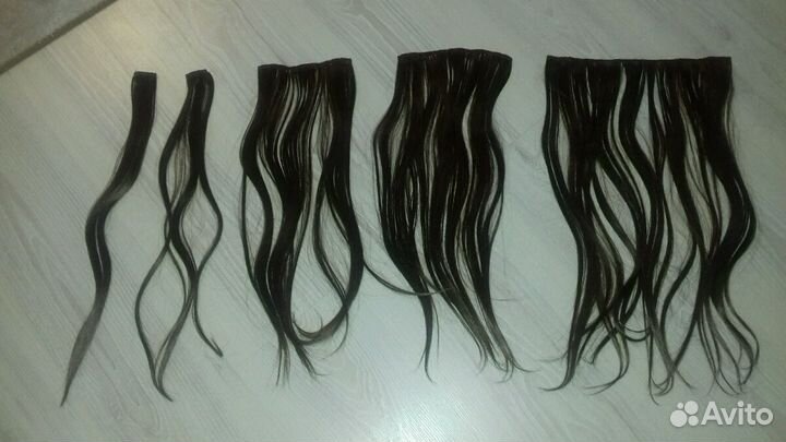 Трессы на заколках