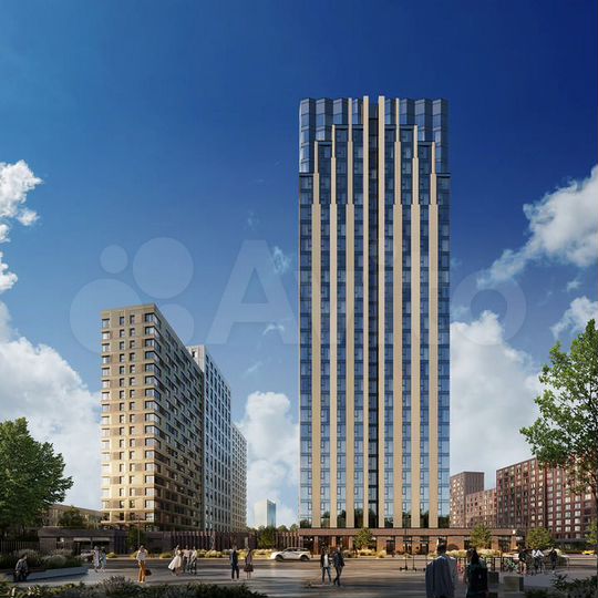 3-к. квартира, 79,2 м², 3/22 эт.