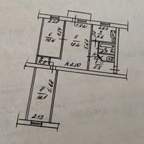 4-к. квартира, 88 м², 2/4 эт.