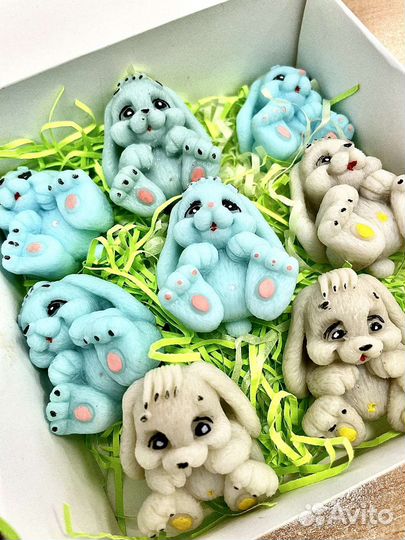 Мыло ручной работы кролик