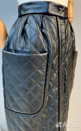 Юбка кожаная Ulyana Sergeenko