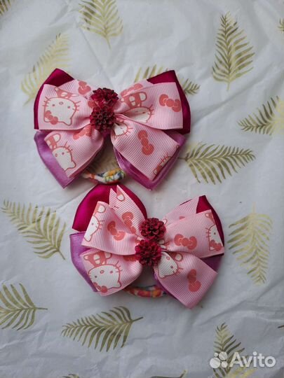 Резинки для волос ручной работы