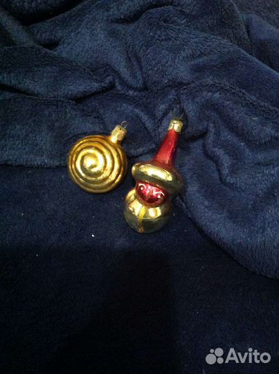 Игрушки ёлочные СССР