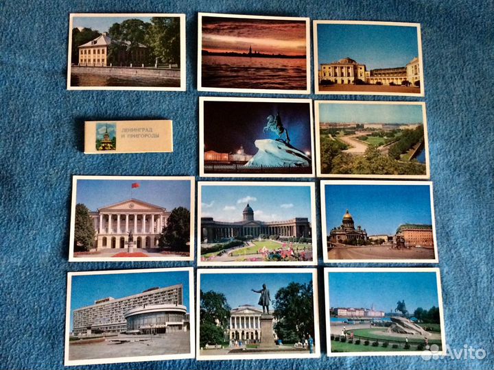 Открытки Ленинград и пригороды