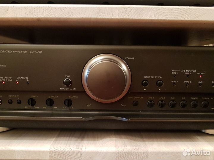 Усилитель Technics A-900. флагмaн в HI-FI в линейк