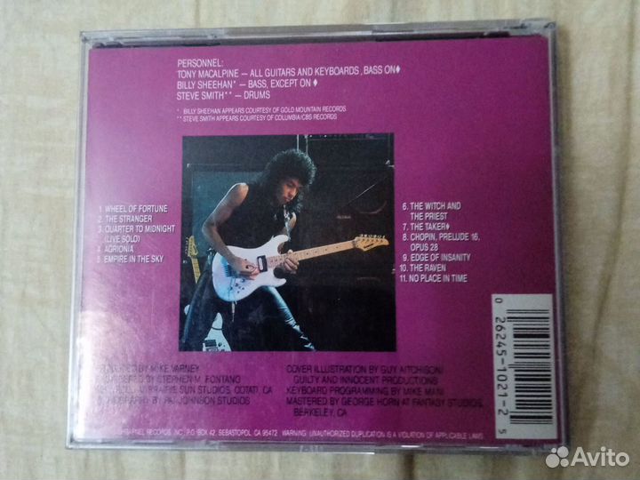 CD -Tony Macalpine