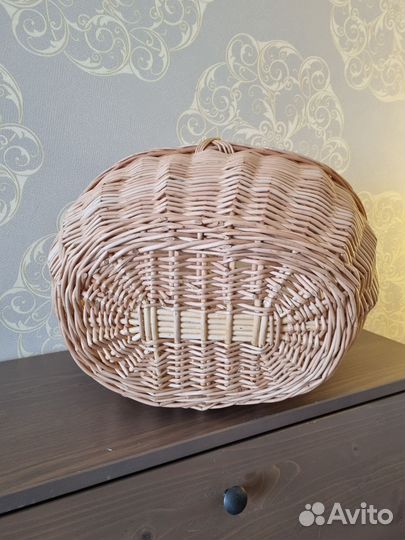 Корзина плетеная ручная работа
