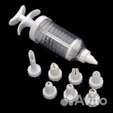 Кондитерский шприц 8 насадок