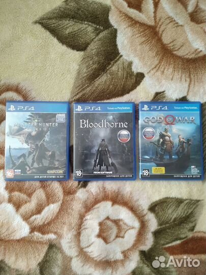 Диски для ps4