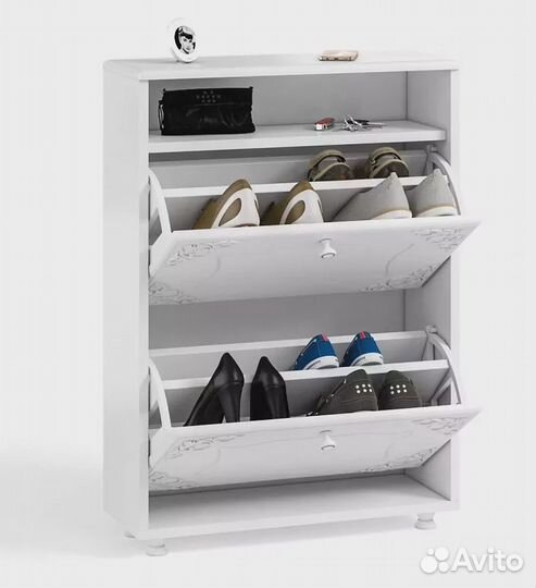 Тумба под обувь двухсекционная Италия ит-23