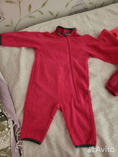 Флисовый комбинезон 74