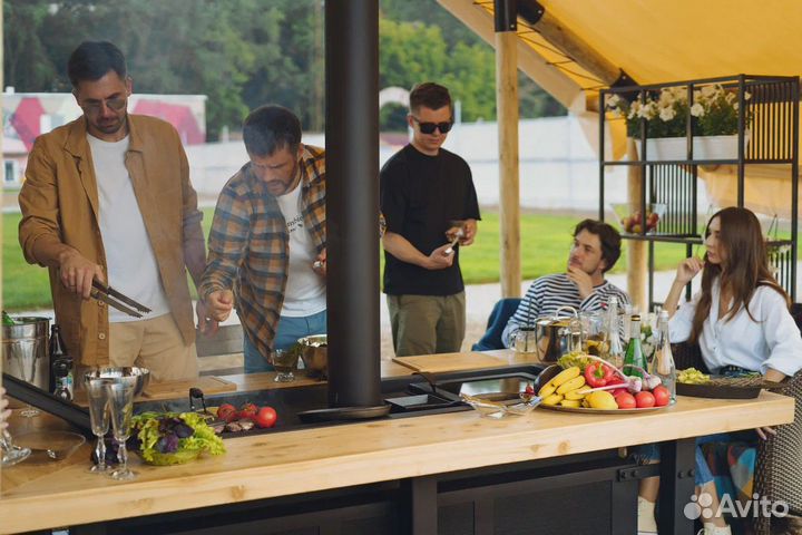 Гриль стол барбекю