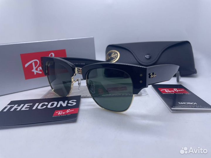 Солнцезащитные RAY BAN Mega Clubmaster - очки