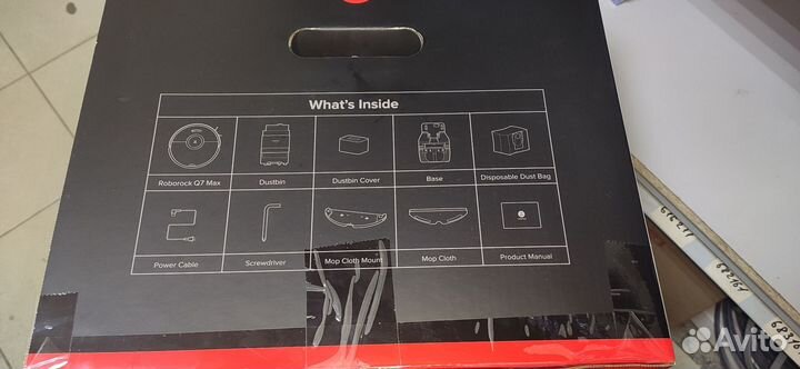 Робот пылесос Roborock q7 max+ RU black
