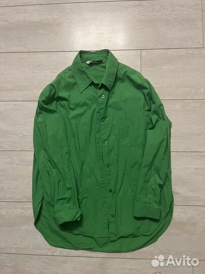 Блузка рубашка zara s