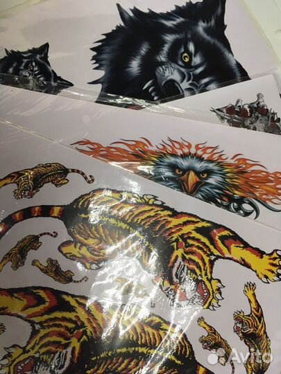 Лист наклеек 007