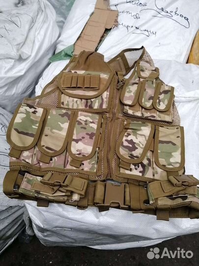 Тактический жилет, разгрузка