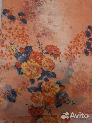 Отрез ткани шифон