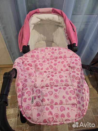 Детская коляска 2 в 1 бу