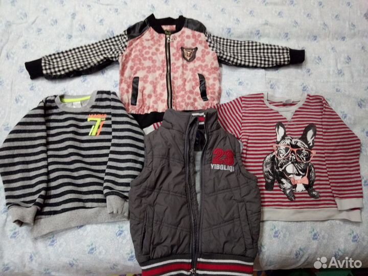 Кофточки 2 шт,ветровка,безрукавка