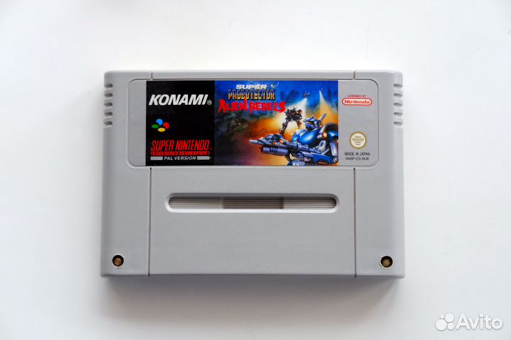 Super Probotector: Alien Rebels (PAL contra 3)