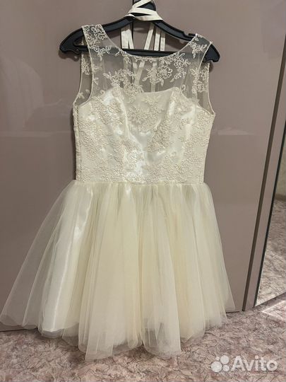 Вечернее платье на выпускной; на свадьбу 42-44