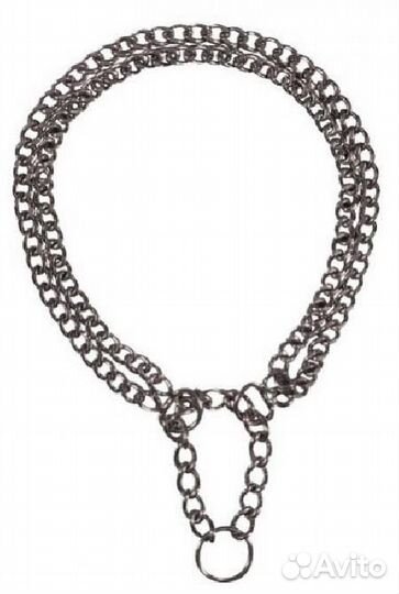 Trixie цепь для собак, двухрядная с цугом 30 см