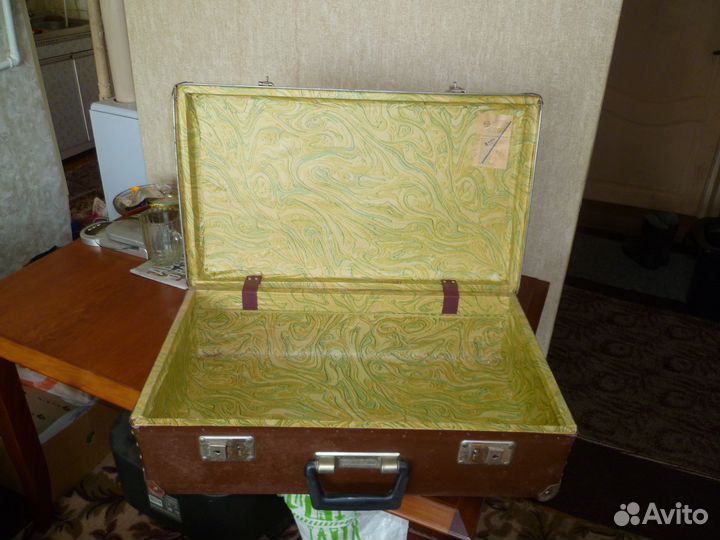 Чемодан фибровый СССР