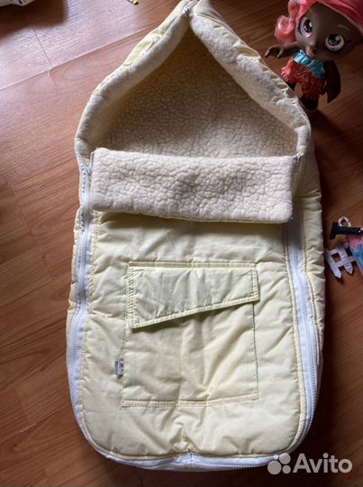 Конверт зимний в коляску или санки