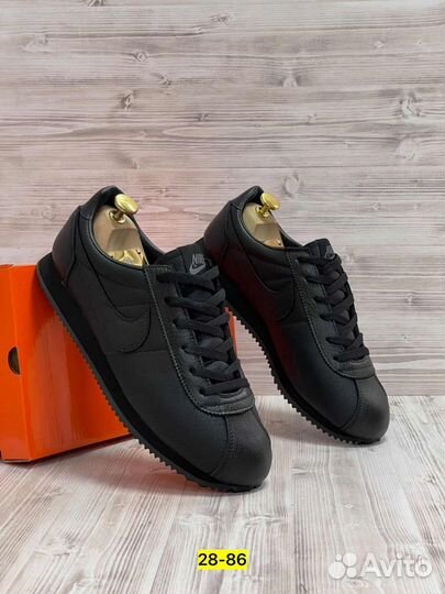 Кроссовки nike cortez black 41-45