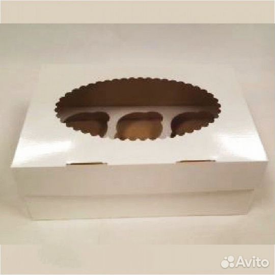 Коробка для маффинов на 12 шт