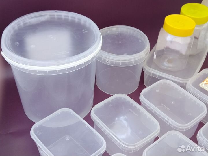 Пластиковый контейнер Судок Посуда пластиковая