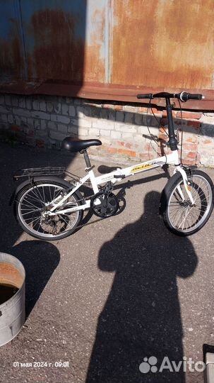 Велосипед складной