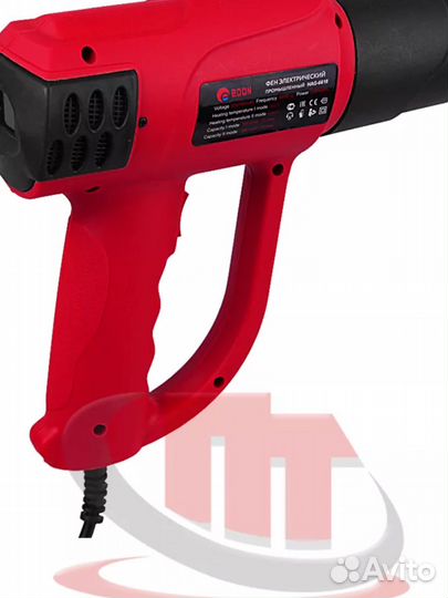 Фен строительный HAG-6618 с дисплеем