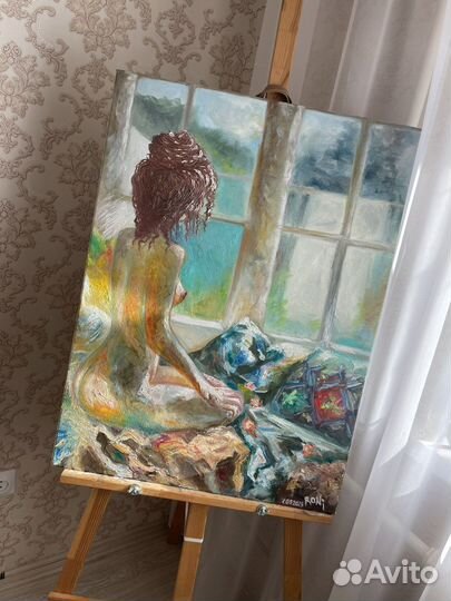 Картина в стиле Ню,маслом на холсте