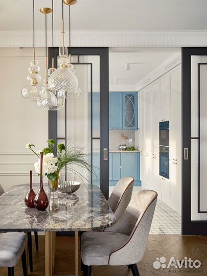 Кухни на заказ, Береза, цвет белый и по RAL