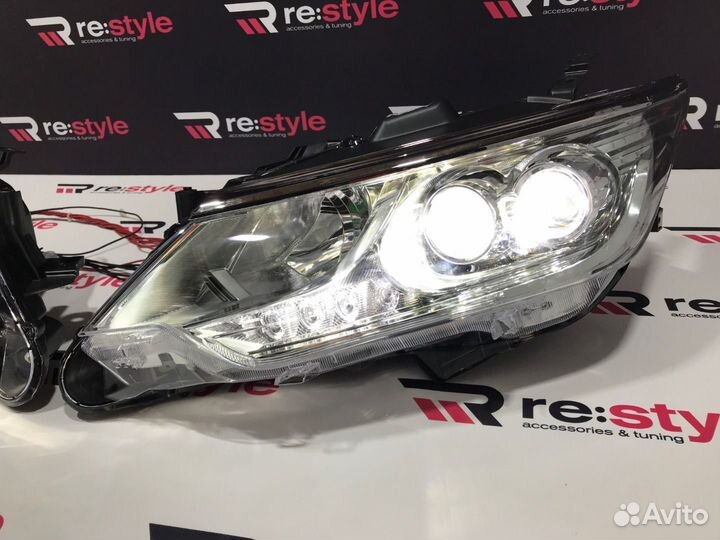 Фары Toyota Camry 55 14-17 2 линзы