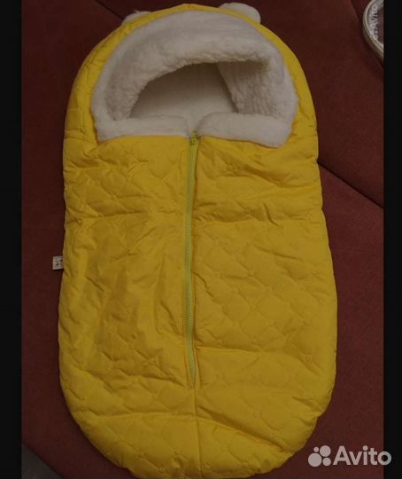 Зимний конверт в коляску