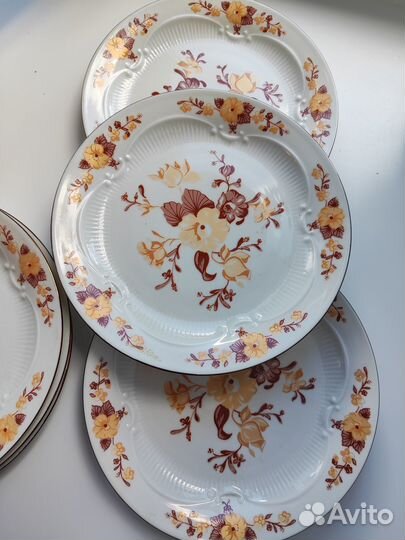 Набор тарелок фарфор ГДР