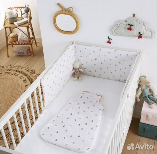 Бортики в детскую кроватку