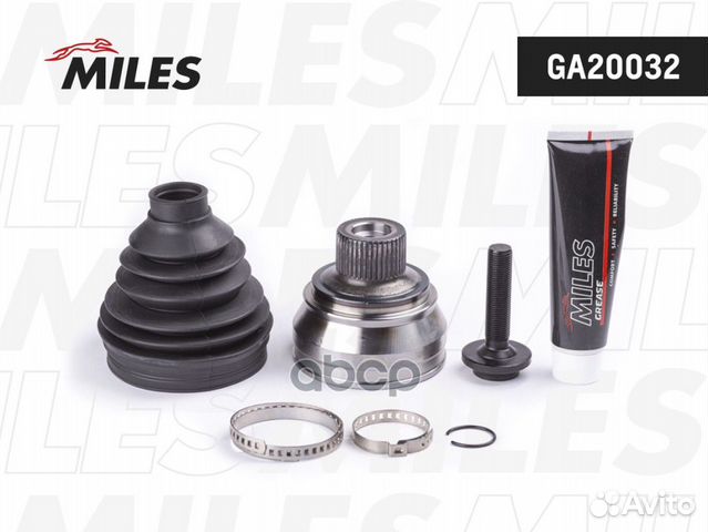 Шрус audi A4 2.0-3.2 07- нар. GA20032 Miles