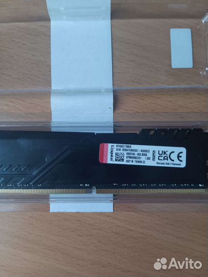 Оперативная память ddr4 8gb kingston fury