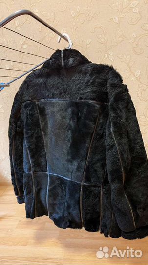 Дубленка натуральная мужская 50 52размер