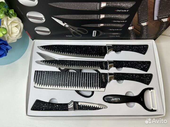 Набор ножей для кухни zepter Новый